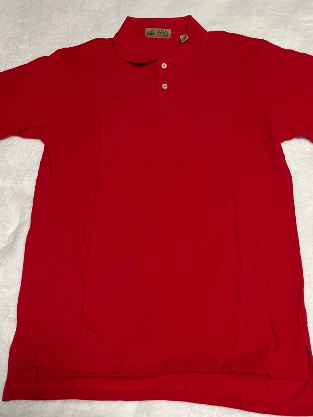 Lord & Taylor Men's Red Polo Shirt